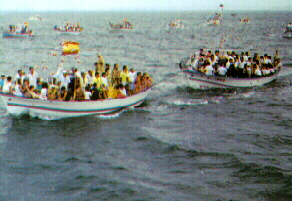 Barcos en romera